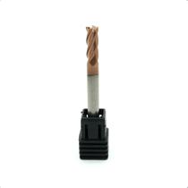 Fresa Topo Reto 5mm 4 Cortes Metal Duro 58HRC Premium Fresa Topo Reto 5mm 4 Cortes Metal Duro 58HRC Premium