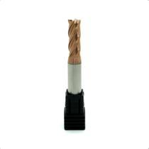 Fresa Topo Reto 7mm 4 Cortes Metal Duro 58HRC Premium Fresa Topo Reto 7mm 4 Cortes Metal Duro 58HRC Premium