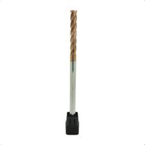 Fresa Topo Reto 8mmx150mm Longa 4c Metal Duro 58HRC Fresa Topo Reto 8mmx150mm Longa 4c Metal Duro 58HRC