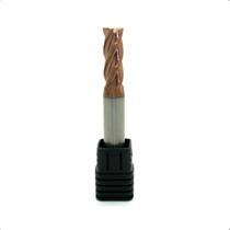 Fresa Topo Reto 9mm 4 Cortes Metal Duro 58HRC Premium Fresa Topo Reto 9mm 4 Cortes Metal Duro 58HRC Premium