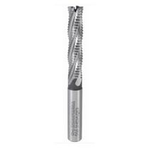 Fresa Topo Reto Aço Rápido Tipo Chipmaster 6,0MM DIN844 NR - 1506 com 8% Cobalto Múltiplos Cortes Curta para Desbaste - Indaço