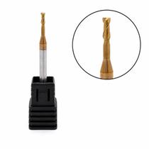 Fresa Topo Reto Long Neck 2,5mm 2 Cortes Metal Duro 58HRC N12 Fresa Topo Reto Long Neck 2,5mm 2 Cortes Metal Duro 58HRC N12
