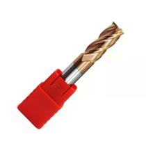 Fresa Topo Reto Metal Duro 9Mm 4 Cortes 55Hrc Wtools Carbide