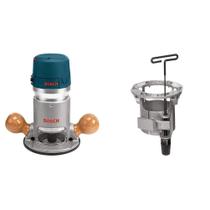 Fresadora BOSCH 1617EVS 2,25 HP com base fixa - kit