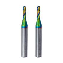 Fresadora de topo de metal duro WEXWE Tools Extra Long Ball Nose 2 Flute Fresadora de topo de metal duro WEXWE Tools Extra Long Ball Nose 2 Flute