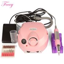 Fresadora elétrica para manicure e pedicure Feecy Pink