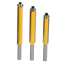 Fresadora FTVOGUE 3PCS com haste de 8 mm com rolamento para madeira Fresadora FTVOGUE 3PCS com haste de 8 mm com rolamento para madeira