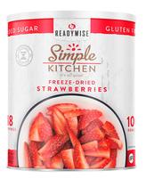 Fresas Liofilizadas ReadyWise Simple Kitchen 18 Porciones