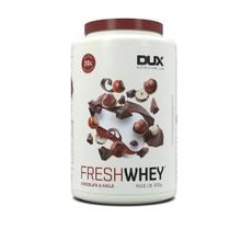 Fresh whey dux 900g - chocolate e avelã - DUX NUTRITION