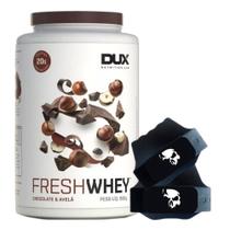 Fresh Whey Isolado Hidro 3W Chocolate 900g Luva DarkLab Dux