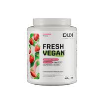 Freshvegan Protein Natural 450g Dux Nutrition Sabor Morango