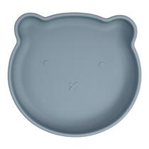 Freso Baby Prato Urso Alimentação Infantil BLW Introdução Alimentar Bebê Silicone Livre BPA Atóxico Antibacteriano com Ventosa Resistente