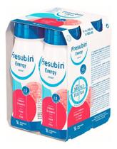 Fresubin Energy Drink 200ml - Morango - Kit Com 4 Fresubin Energy Drink 200ml - Morango - Kit Com 4