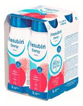 Fresubin Energy Drink 200ml - Morango - Kit Com 4 - Fresenius