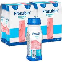 Fresubin Energy Drink Morango 200ml- Kit c/ 8 un Fresubin Energy Drink Morango 200ml- Kit c/ 8 un