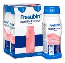 Fresubin Protein Energy Drink Frutas Vermelhas 200ml - Kit Com 4 Unidades Fresubin Protein Energy Drink Frutas Vermelhas 200ml - Kit Com 4 Unidades