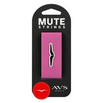 Fretwrap AVS Mute Strings Abafador de Cordas Rosa Guitarra Contra Baixo Fretwrap AVS Mute Strings Abafador de Cordas Rosa Guitarra Contra Baixo