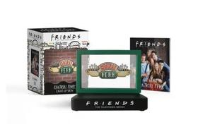 Friends - central perk light-up sign with book