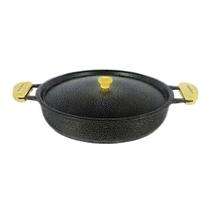 Frigideira 11646-DF.P Alumínio Fundido Craqueado 28cm Alça Meia Lua Diviforte