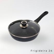 Frigideira 24cm 1,6L Antiaderente do Chef - Cor: Granito Frigideira 24cm 1,6L Antiaderente do Chef - Cor: Granito