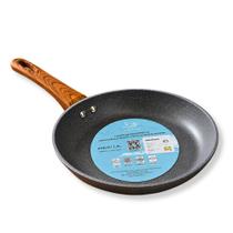Frigideira 24cm Antiaderente Nanocerâmica Granito Premium Alumínio para Todos os Fogões