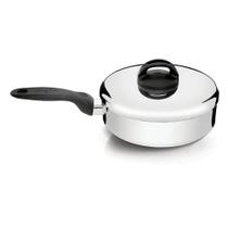 Frigideira 24cm Eterna C/tampa - Nigro De 2,5 L Prateado Frigideira 24cm Eterna C/tampa - Nigro De 2,5 L Prateado