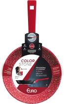 Frigideira 26 cm ColorStone de alumínio com antiaderente Titânio Euro Home