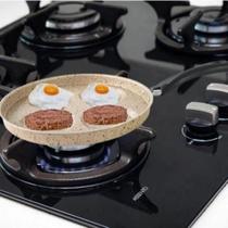 Frigideira 4 em 1 Divisórias Frita Grill Panela Forma Panqueca Frita Antiaderente Ovo