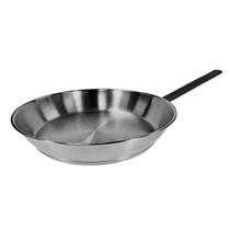 Frigideira Aço Carbono 1mm Cabo Ferro Fritura 1500ml 25cm Frigideira Aço Carbono 1mm Cabo Ferro Fritura 1500ml 25cm