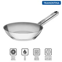 Frigideira Allegra Fundo Triplo 24cm Tramontina Inox Indução