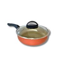 Frigideira Alta Funda 18 Cm Antiaderente C/ Tampa Vidro Frigideira Alta Funda 18 Cm Antiaderente C/ Tampa Vidro