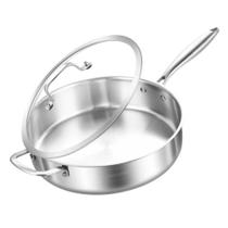 Frigideira Alta Supreme Inox 28 Cm 5,3 Litros Fundo Triplo - GP INOX Frigideira Alta Supreme Inox 28 Cm 5,3 Litros Fundo Triplo - GP INOX