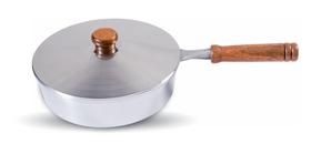 Frigideira Alumínio Fundido Polida Triângulo Frigideira Alumínio Fundido Polida Triângulo