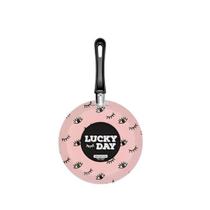 Frigideira aluminio tramontina 24cm vivacor lucky day 27812/029 estampada rosa 1,2 litros