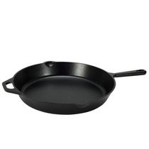Frigideira Amazon Basics de ferro fundido pré-temperado de 15 cm preta Frigideira Amazon Basics de ferro fundido pré-temperado de 15 cm preta