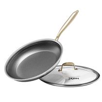 Frigideira Antiadente XBM 25 cm em Aço Inoxidável com Tampa Frigideira Antiadente XBM 25 cm em Aço Inoxidável com Tampa