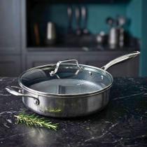 Frigideira Antiaderente 28cm Inox Mimo Style Isa Scherer Fundo Triplo Cerâmica Saudável Cozinhe Como Um Masterchef