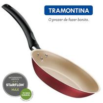 Frigideira Antiaderente 28cm Tramontina Turim 2,0L Vermelho