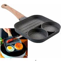 Frigideira Antiaderente 3 em 1 Bacon Carnes e Ovos Frigideira Antiaderente 3 em 1 Bacon Carnes e Ovos
