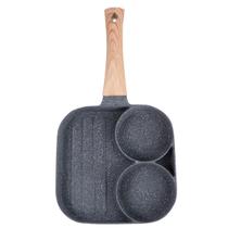 Frigideira Antiaderente 3 Partes Ovos Carnes E Hambúrguer Frigideira Antiaderente 3 Partes Ovos Carnes E Hambúrguer