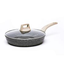 Frigideira Antiaderente Carote Granite 30cm com Tampa de Vidro Frigideira Antiaderente Carote Granite 30cm com Tampa de Vidro