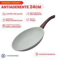 Frigideira Antiaderente Ceramica Indução E Gás 24cm Luxo