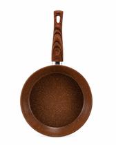 Frigideira Antiaderente Cerâmica Indução Gás Cooktop Cabo Madeira Frigideira Antiaderente Cerâmica Indução Gás Cooktop Cabo Madeira