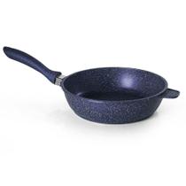 Frigideira Antiaderente Cerâmico Graniflon Fogão de Indução Azul 28cm - Moda do Chef