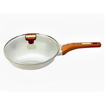 Frigideira Antiaderente Cerâmico Premium Indução Temperatti Bianco 24cm