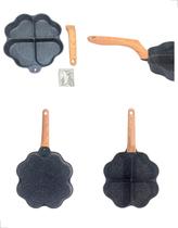 Frigideira Antiaderente com Divisorias para ovos e multifuncional para cozinha Panela Frigideira Antiaderente com Divisorias para ovos e multifuncional para cozinha Panela