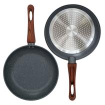 Frigideira Antiaderente com Revestimento Cerâmico Cabo Soft Touch Durável Não Gruda Compatível com Fogão a Gás Elétrico Indução e Cooktop Frigideira Antiaderente com Revestimento Cerâmico Cabo Soft Touch Durável Não Gruda Compatível com Fogão a Gás Elétrico Indução e Cooktop