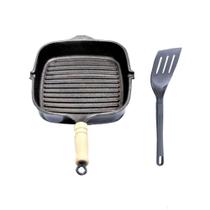 Frigideira Antiaderente Cook Grill Sem Tampa E Espátula Frigideira Antiaderente Cook Grill Sem Tampa E Espátula