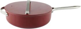 Frigideira Antiaderente em Alumínio com Revestimento Cerâmico com Tampa Giulia 4,6L Frigideira Antiaderente em Alumínio com Revestimento Cerâmico com Tampa Giulia 4,6L