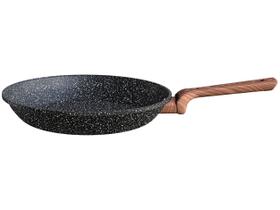 Frigideira Antiaderente Euro de Alumínio - ColorStone Wooden Preta 26cm